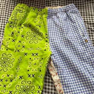 Teddy fresh patchwork pants :)